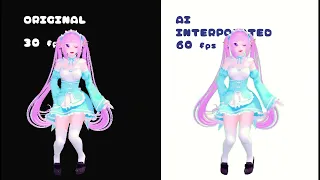 [SL x MMD] Gravity Reality (AI Video Interpolation Test)