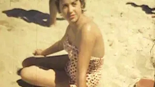 Day at the Beach - Messina, Italy 1959 - 8mm Vintage Footage