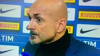 Spalletti SFOGO SHOCK a Sky su Icardi dopo Inter-Lazio 0-1