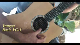 Sound Sample Vangoa Basic VG-1 western guitar