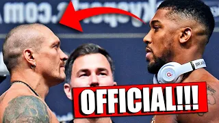 Alexander Usyk HAS FINALLY STARTED TRAINING FOR A REMATCH WITH Anthony Joshua / Tyson Fury - Whyte