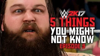 WWE 2K17 - 5 Things You Might Not Know! #9 (Hidden Moves, Superstar Easter Eggs & More)