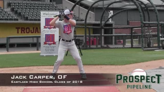 Jack Carper Prospect Video, OF, Eastlake High School Class of 2018