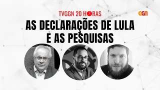 AS DECLARAÇÕES DE LULA E AS PESQUISAS ELEITORAIS - TVGGN (06/05/2022)