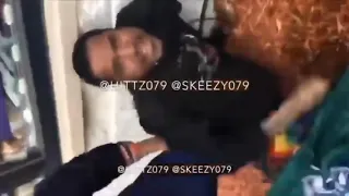 Lil Reese getting rob & beat up on camera