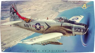 Douglas A-1 Skyraider - “Sandy”, el último pistonero