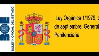 Ley Orgánica 1/1979, de 26 de septiembre, General Penitenciaria