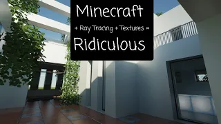 Minecraft + Ray Tracing + High Res Textures = It's like an entirely new game. Testing new RTX 3080.