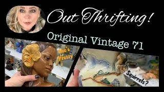 Thrift With Me/Value Village/Thrifting Pieces For DIY's/Flipping Vintage/Reselling/She's Pretty!