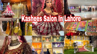 Kashees parlor in Lahore || Kashees makeup shopping || bridal lahanga kashes || mm Alam Road kashees