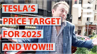 Tesla Stock Price Target [TSLA] for 2025 - Unbelievable!!!