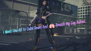 Bayonetta 3 lets talk with grandma Cynthia part 3 #bayonetta #bayonetta3 #gaymer