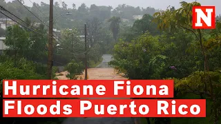 Puerto Rico Sees Brutal Flooding And Power Outage From Hurricane Fiona