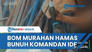 Komandan IDF Tewas Kena Bom Murahan Hamas di Gaza, Tank-tank Canggih Israel Jadi Rongsokan