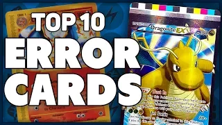Top 10 Most Bizarre Pokemon Error Cards!