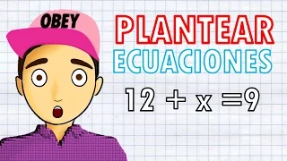 COMO PLANTEAR UNA ECUACION