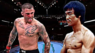 BRUCE LEE VS DUSTIN POIRIER 😰*THE DIAMOND WAR*(EA SPORTS UFC 4) BRUCE LEE KNOCKOUTS | UFC KNOCKOUTS