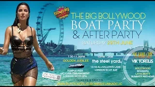 The Big Bollywood Boat Party & After Party June 2019 I Bombay Funkadelic