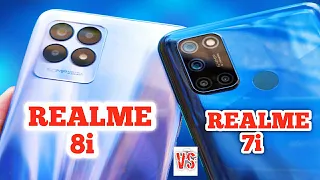 Realme 8i vs Realme 7i Speed Test & Camera Comparison |