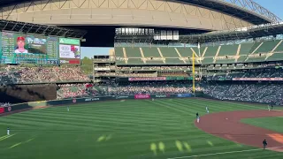 Shohei Ohtani's 33rd Home Run Reaches Upper Deck at T-Mobile Park Against the Seattle Mariners