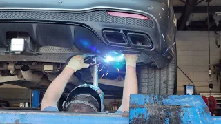 MERCEDES BENZ AMG GLE 63S MUFFLER DELETE.