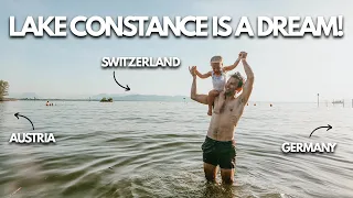 SUMMER AT BODENSEE | Camping in Lindau, Rhine Falls in Switzerland + a Stop in Liechtenstein