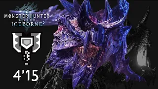 【MHW:I】MR3★ Glavenus - 4'15 - Charge Blade