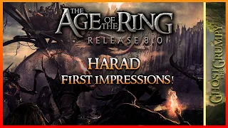 Age of the Ring Mod 8.0 - Harad First Impressions! [ROTWK]