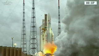 Ariane 5 ECA mission VA-235 s/n 588 launch, 2017-02-14, carrying Sky Brasil 1, Telkom-3S