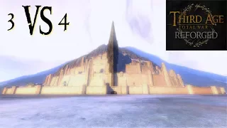 Third Age: Total War (Reforged) - WINTER HAS COME TO MINAS TIRITH (Battle Replay)