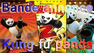 Bande annonce trilogie kung fu panda 1, 2, 3 vf