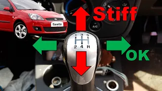 Ford Fiesta mk6 Stiff Gear Change | 💯 BEST Repair Tutorial on Youtube