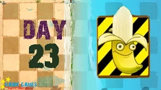 Plants vs Zombies 2 - Big Wave Beach - Day 23 [Protect Banana Launcher] No Premium