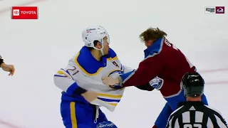 NHL Fight - Sabres @ Avalanche - Okposo vs O'Connor - 30/01/2022