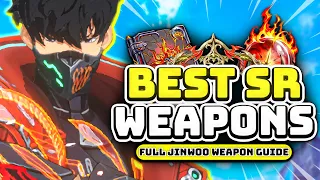 TOP 5 BEST SR WEAPONS FOR SUNG JINWOO! - Solo Leveling: Arise