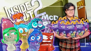 Toda la Colección de la Cajita Feliz de McDonald's de INTENSAMENTE 2 😱🔥 | El Tio pixel