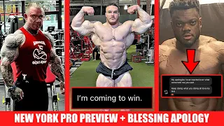 New York Pro Preview + Blessing Apologizes + Can Nick Win the Olympia? + Lee Priest Looks Insane