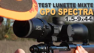 Essai lunette GPO Spectra 1.5-9x44i