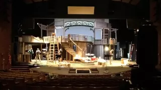 Nicholas Nickleby Scenic Load-In Timelapse