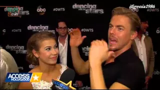 Bindi Irwin & Derek Hough - Post Week 6 interviews - DWTS