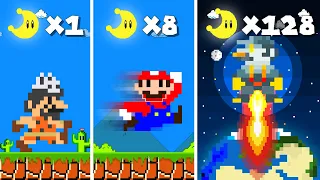 Super Mario Bros. but Moons = TIME TRAVEL... | Game Animation