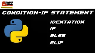 #6 الشرط في البايثون  | if else elif statements in python