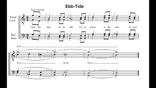 Ebb-Tide Barbershop Tag for Trombone Quartet