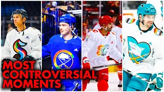 Most Controversial Moments This NHL Season