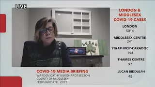 Middlesex-London: Virtual Media Briefing - February 4th, 2021