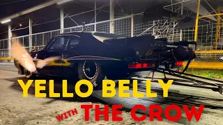 BIG CHIEF TESTING THE CROW AT YELLO BELLY! THE MOST GANGSTER RACETRACK IN THE WORLD!!