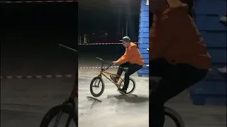 Пересел на короткий BMX и АХ***Л!