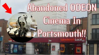 We explore The Abandoned Odeon Cinema In North End Portsmouth!!