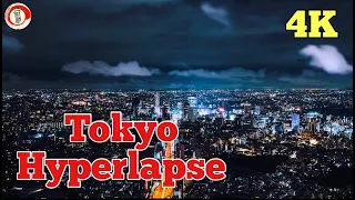 4K Hyperlapse Tokyo | Best of Tokyo | 夜景東京 | 空撮