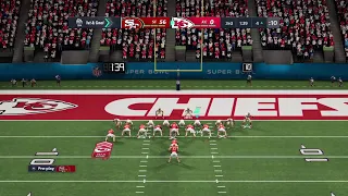 Madden 21 2023 Super Bowl 58 49ers vs Chiefs